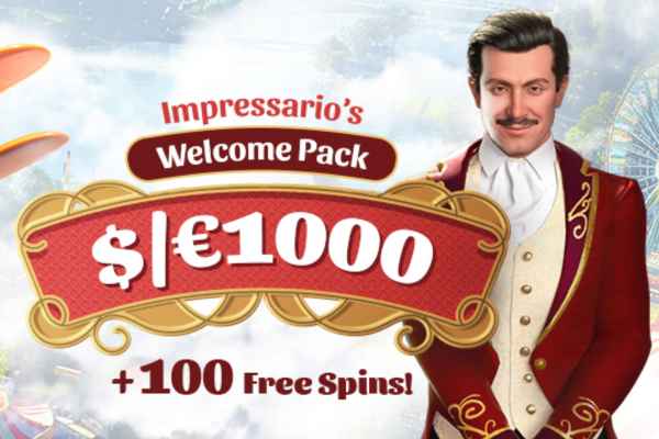 impressario casino welcome bonus